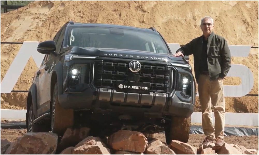 MG Majestor SUV Unveiled In India Ahead Of April 2026 Launch MG Majestor SUV Unveiled In India Ahead Of April 2026 Launch