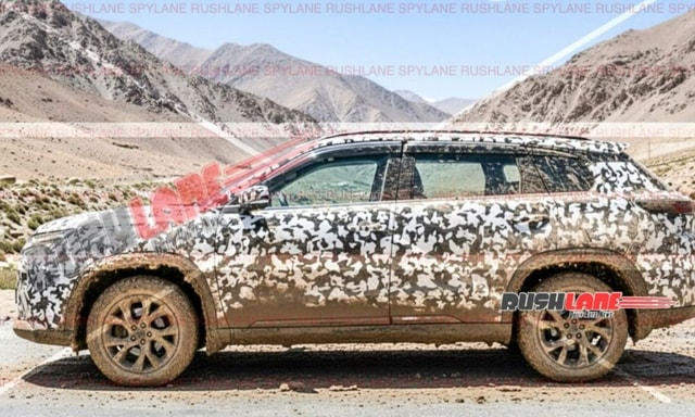 Toyota Hyryder 7-Seat Version Spied Testing Toyota Hyryder 7-Seat Version Spied Testing