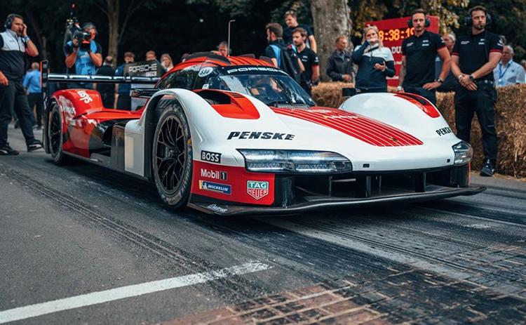 Porsche unveiled its 963 LMDh Prototype at the Goodwood festival of speed in England. The car will also be sold to customer teams for $2.9 million, and the carmaker plans to be back at Le Mans in 2023.