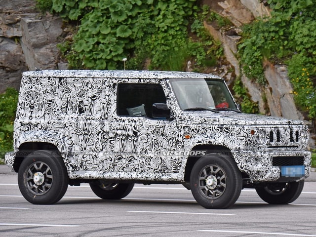 Five-Door Variant Of Suzuki Jimny Spotted Testing In Europe Five-Door Variant Of Suzuki Jimny Spotted Testing In Europe