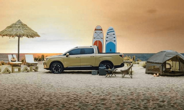 Geely Reveals Radar Auto RD6 Electric Pickup Geely Reveals Radar Auto RD6 Electric Pickup