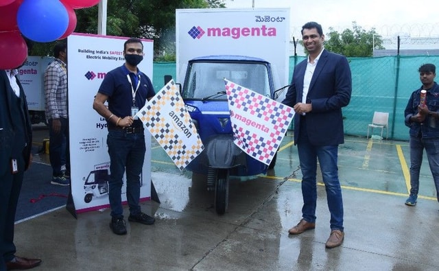 Magenta Mobility Collaborates With Amazon India To Deploy Electric Vehicle Fleet & Charging Solutions Magenta Mobility Collaborates With Amazon India To Deploy Electric Vehicle Fleet & Charging Solutions