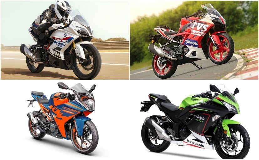 BMW G 310 RR vs TVS Apache RR 310 vs KTM RC 390 vs Kawasaki Ninja 300: Price Comparison BMW G 310 RR vs TVS Apache RR 310 vs KTM RC 390 vs Kawasaki Ninja 300: Price Comparison