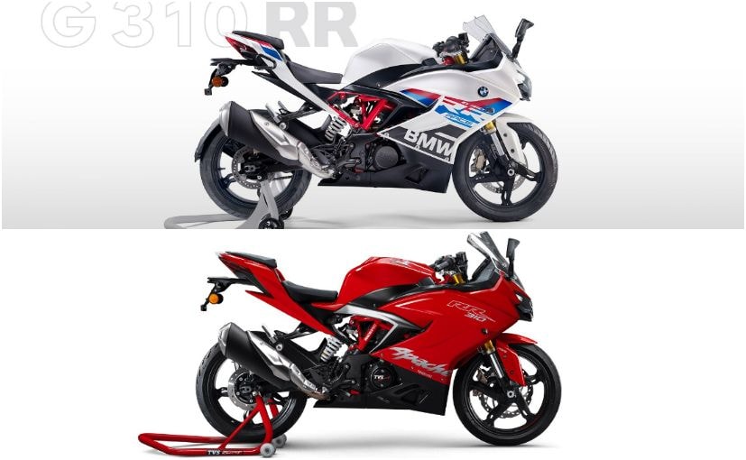 BMW G 310 RR vs TVS Apache RR 310: What is Different BMW G 310 RR vs TVS Apache RR 310: What is Different