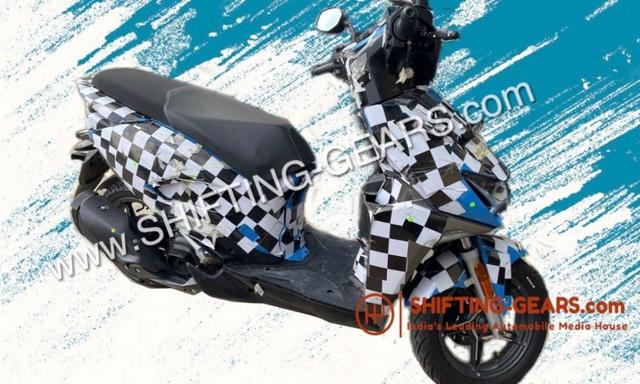 Hero's Upcoming 125 cc Scooter Spotted Testing