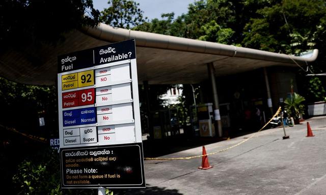 Sri Lanka's Economy Shrinks 8.4% Amid Fertiliser, Fuel Shortages