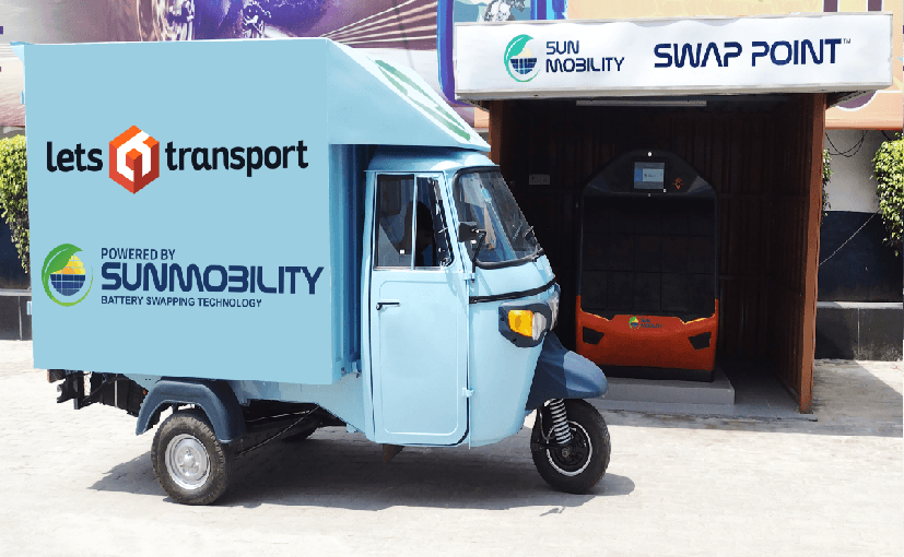 LetsTransport And SUN Mobility Join Hands For Battery Swapping Technology LetsTransport And SUN Mobility Join Hands For Battery Swapping Technology