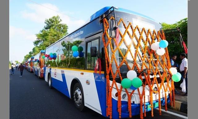 Bhubaneswar Adds 10 Electric Buses To Public Transport Fleet