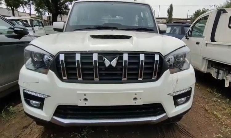 2022 Mahindra Scorpio Classic Spied Sans Camouflage Ahead Of Launch