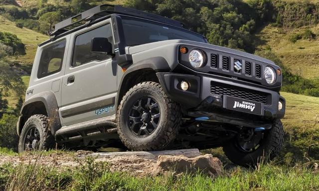 The Suzuki Jimny Sierra 4Sport Special Edition features visual changes over the standard version.