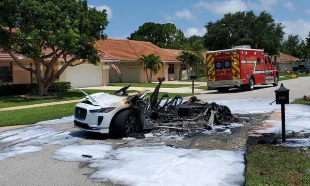 Jaguar I-Pace Electric SUV Catches Fire In US, Fourth Incident Since 2018 Debut Jaguar I-Pace Electric SUV Catches Fire In US, Fourth Incident Since 2018 Debut