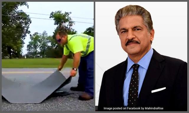 What is The 'Road Patch' From Anand Mahindra's Tweet?