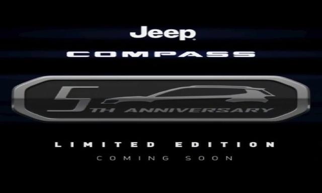 Jeep Compass Fifth-Anniversary Edition Teased