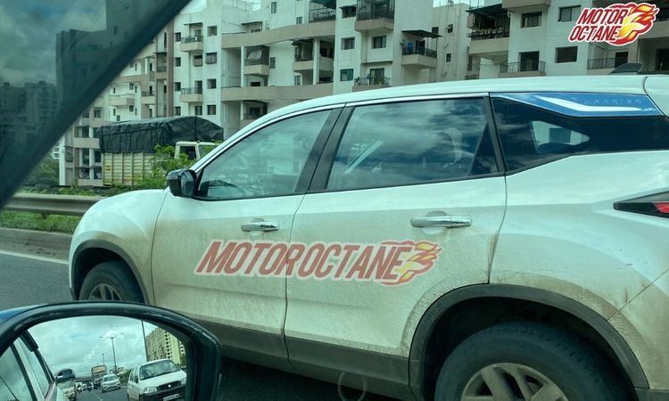 Updated Tata Harrier Spied Testing, Likely To Get New Touchscreen Updated Tata Harrier Spied Testing, Likely To Get New Touchscreen
