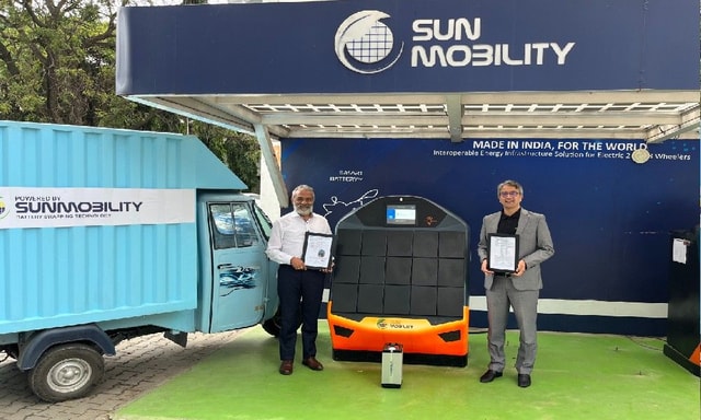 ARAI Completes Successful Evaluation Of SUN Mobility's EV Battery Swap Solution ARAI Completes Successful Evaluation Of SUN Mobility's EV Battery Swap Solution