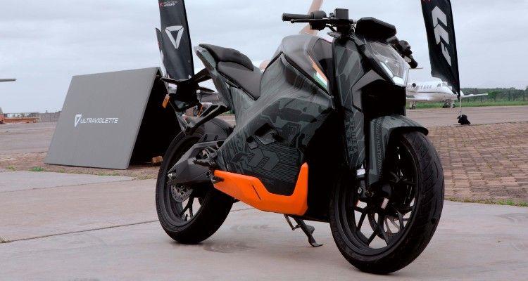 Ultraviolette Holds First F77 Electric Bike Customer Test Ride For Aviation Community, Launch This Year banner