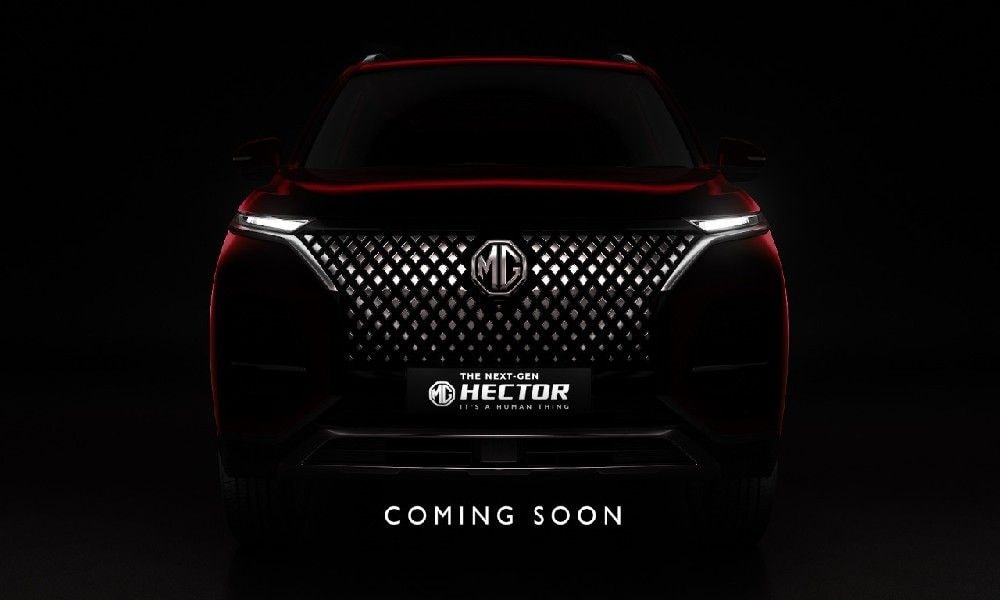 2022 MG Hector Teased; India Launch This Year 2022 MG Hector Teased; India Launch This Year