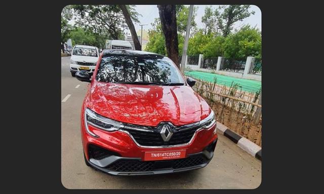 Renault Arkana Coupe SUV, or Coupe Crossover, was unveiled internationally a couple of years ago, and it has been spotted in India without any disguise.