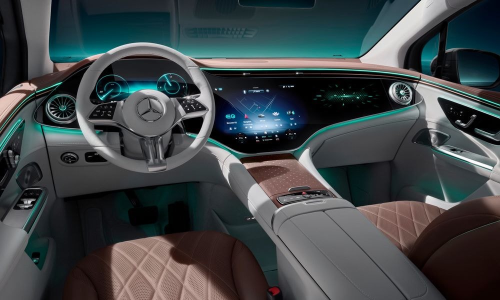 Mercedes-Benz EQE SUV Interior Revealed Ahead of October 2022 Debut Mercedes-Benz EQE SUV Interior Revealed Ahead of October 2022 Debut