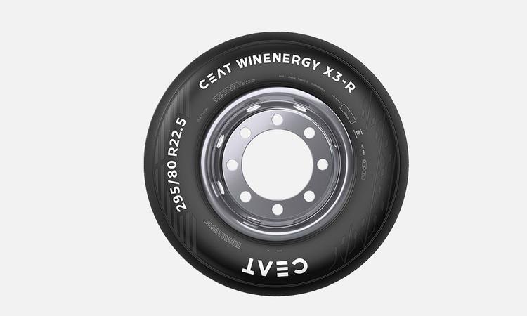 The new Ceat Winenergy X3-R tyres are available in two sizes - 295/80R22.5 and 255/70R22.5 and deliver 30 per cent higher mileage, 30 per cent better rolling resistance and 50 per cent reduction in tyre noise.