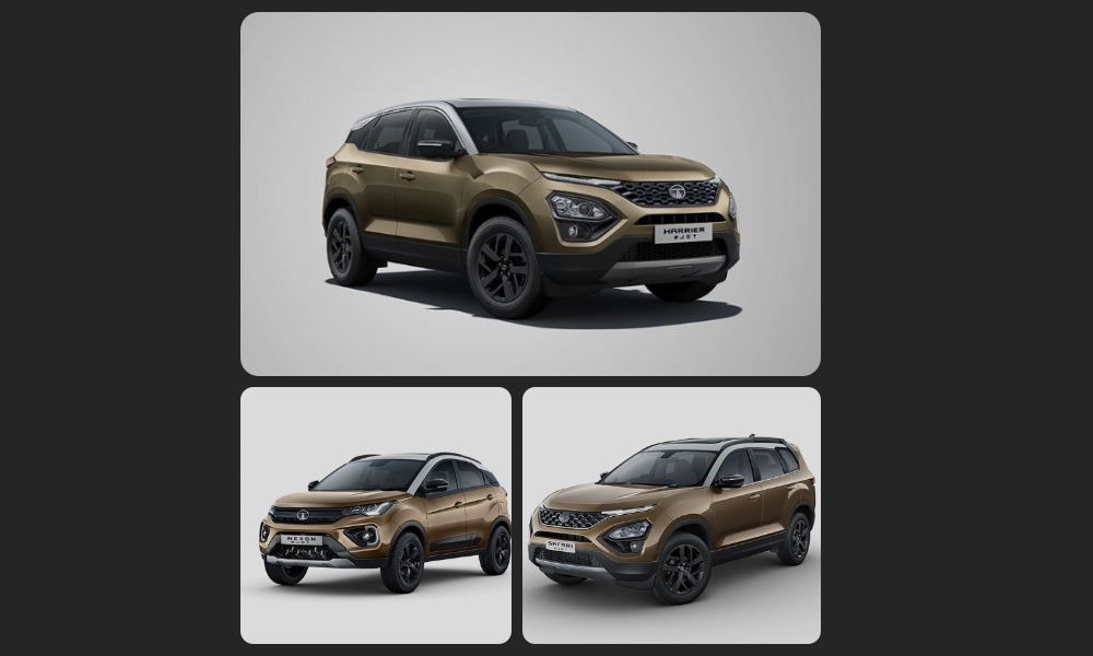 Tata Motors Launches JET Edition For Nexon, Harrier & Safari SUVs Tata Motors Launches JET Edition For Nexon, Harrier & Safari SUVs
