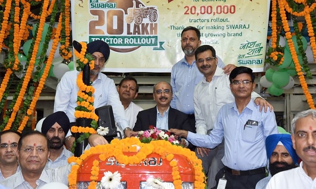 Swaraj Tractors Registers 20 Lakh Production Milestone Swaraj Tractors Registers 20 Lakh Production Milestone
