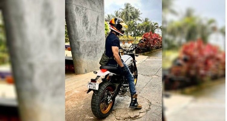 Actor Shahid Kapoor Brings Home The Ducati Scrambler Desert Sled Actor Shahid Kapoor Brings Home The Ducati Scrambler Desert Sled