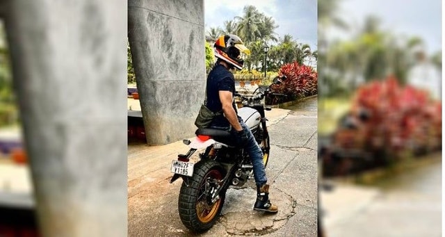 Actor Shahid Kapoor Brings Home The Ducati Scrambler Desert Sled Actor Shahid Kapoor Brings Home The Ducati Scrambler Desert Sled