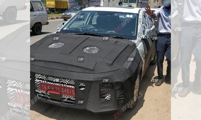 New Generation Hyundai Verna Spotted With Heavy Camouflage; To Get ADAS Features New Generation Hyundai Verna Spotted With Heavy Camouflage; To Get ADAS Features