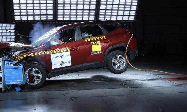 The 2022 Hyundai Tucson bagged just three-stars in the Latin NCAP crash test rating despite being equipped with six-airbags.