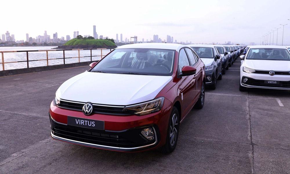 Skoda Auto Volkswagen India Exports First 3,000 Units of VW Virtus To Mexico
