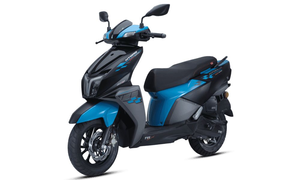 TVS NTorq 125 Race Edition Now Available In Marine Blue Colour