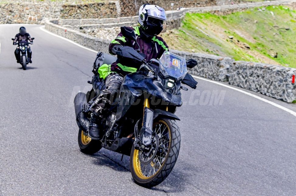 More Spy Shots Of Suzuki V-Strom With Parallel-Twin Engine More Spy Shots Of Suzuki V-Strom With Parallel-Twin Engine
