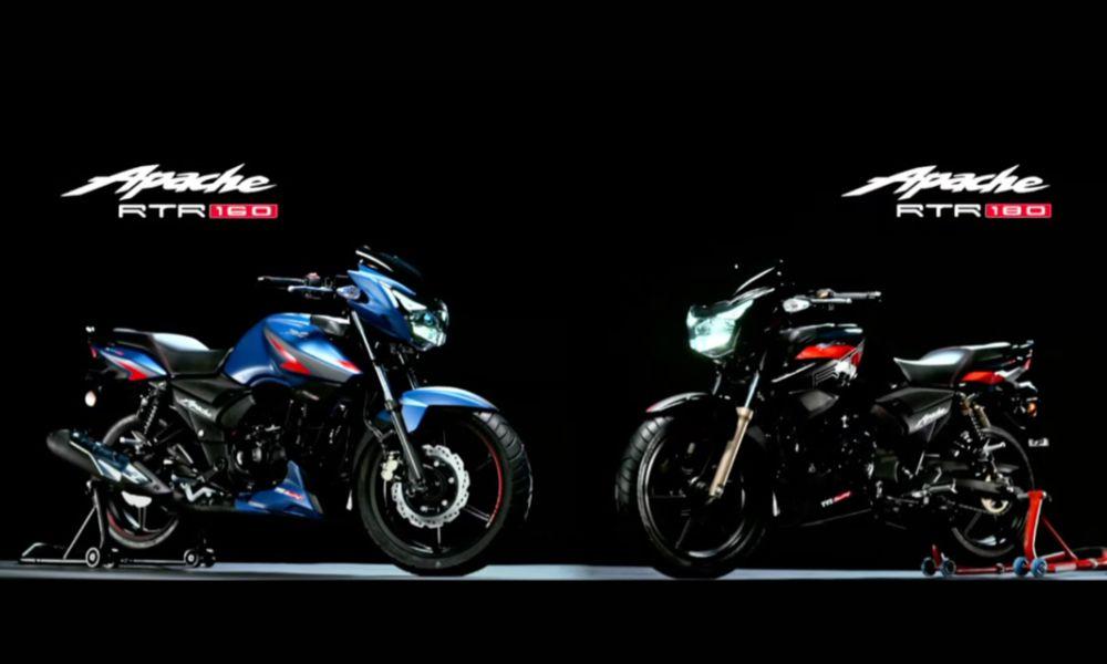 TVS has launched the updated RTR 160 & RTR 180 in India, and they have received several updates.