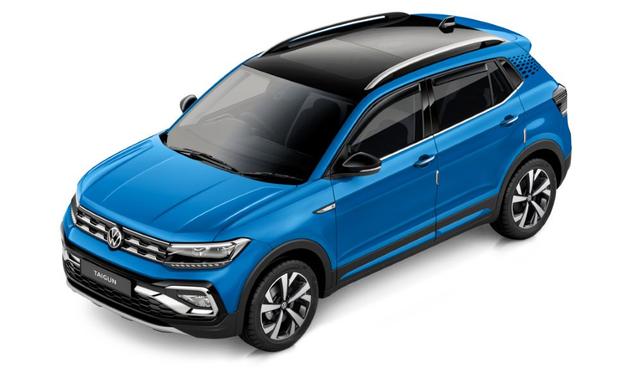 The Volkswagen Taigun First Anniversary Edition is offered on the Dynamic Line and Topline variants available on the 1.0 TSI MT and AT.
