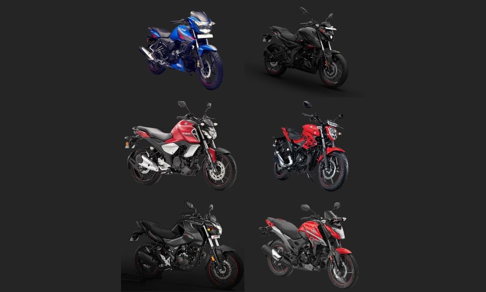 TVS Apache RTR 160 vs RTR 180 vs Rivals: Price Comparison  TVS Apache RTR 160 vs RTR 180 vs Rivals: Price Comparison