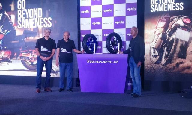 The Apollo Tramplr series is divided into to two patterns - XR and ST. The Tramplr XR is the off-road biased tyre and designed for motorcycles in the 250-500 cc range, whereas the Tramplr ST are road-oriented and cater to bikes between 150-250 cc.