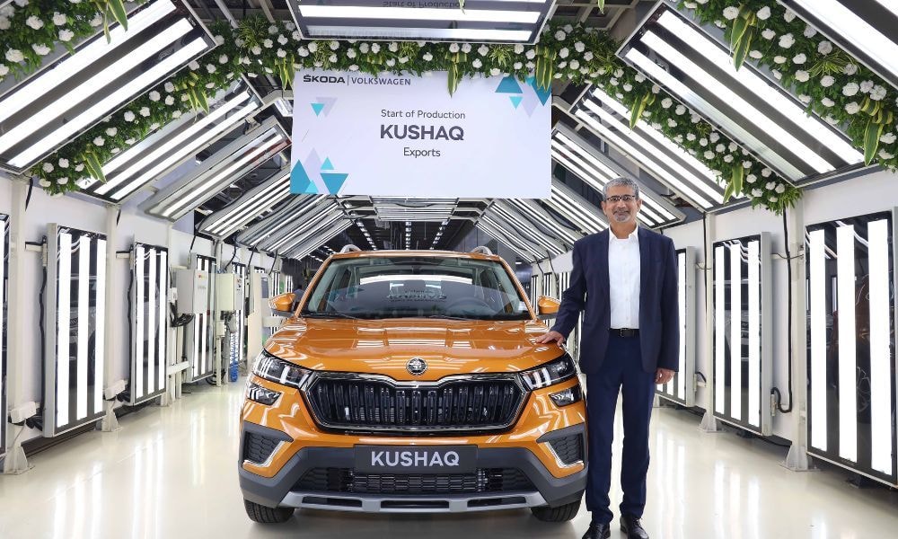 Skoda Auto India Commences Production Of Skoda Kushaq LHD For Exports Skoda Auto India Commences Production Of Skoda Kushaq LHD For Exports