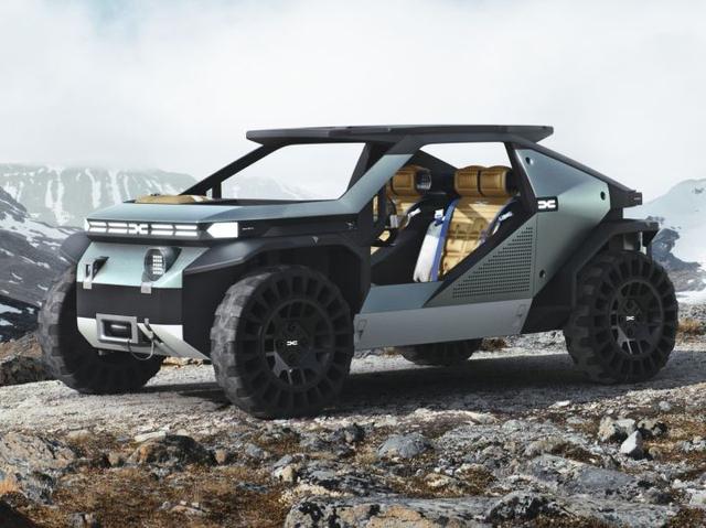 The Dacia Manifesto is a swanky looking electric buggy concept which will not make it to production, but the technology showcased in the buggy gives us an idea of some of the cool features likely to be seen in upcoming Dacia cars.