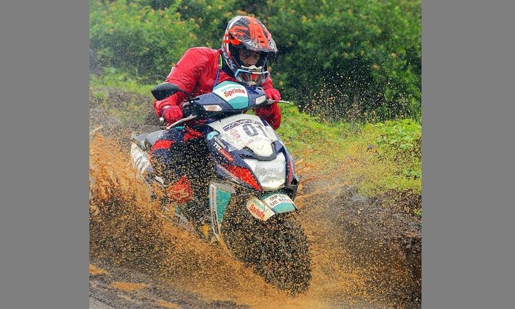 TVS’s factory racing team secured two podium finishes with Ali’s teammate Karthik Naidu finishing third overall.