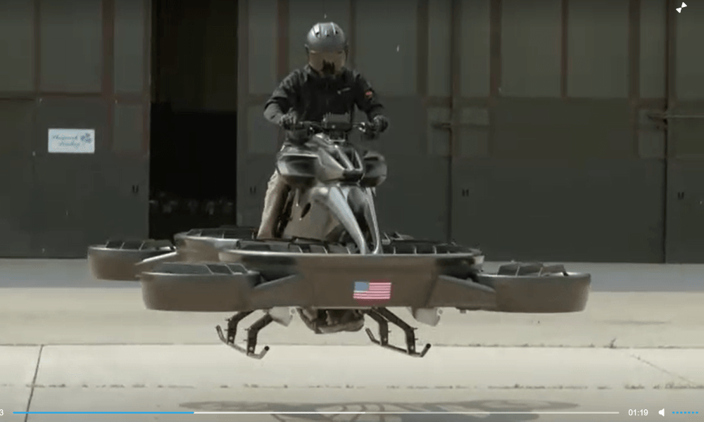 'It Felt Like Star Wars': Hoverbike Makes U.S. Debut 'It Felt Like Star Wars': Hoverbike Makes U.S. Debut