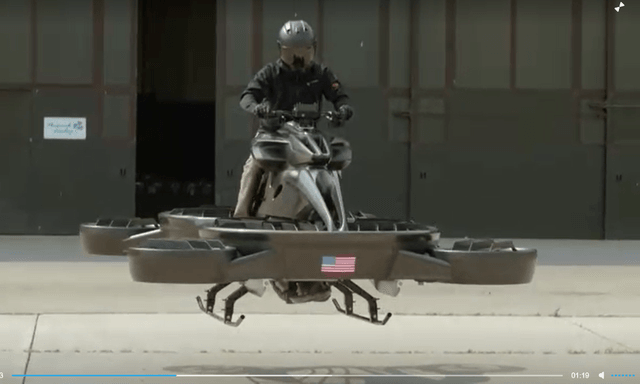'It Felt Like Star Wars': Hoverbike Makes U.S. Debut 'It Felt Like Star Wars': Hoverbike Makes U.S. Debut