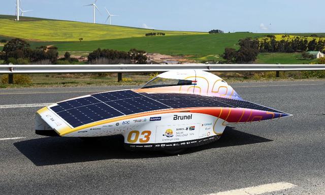 A South African local engineering team, which includes 20- to 70-year old members, for the first time took part in the continent's biggest solar car race, where drivers travel on public roads from Johannesburg to Cape Town.