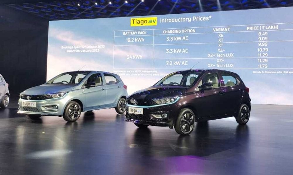 Tata Tiago EV: Variants Explained Tata Tiago EV: Variants Explained