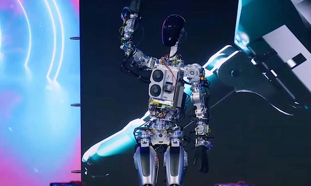 Musk showed off a prototype of its humanoid robot 'Optimus', predicting the electric vehicle maker would be able to produce millions.