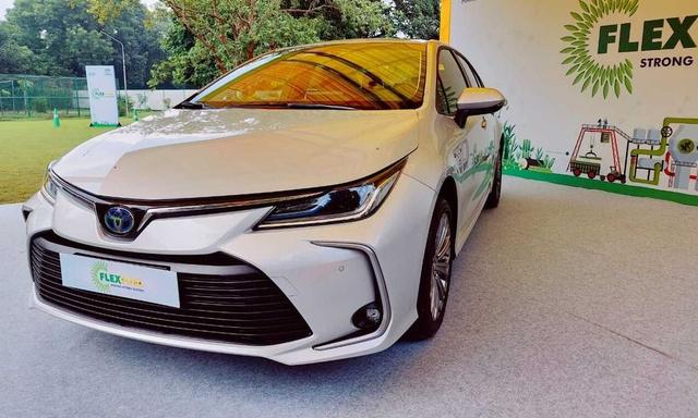 The sedan, imported from Toyota Brazil, is powered by flex fuel technology, which allows the engine to run on fuel blended with a higher percentage of ethanol, reducing the consumption of gasoline, along with a hybrid powertrain.