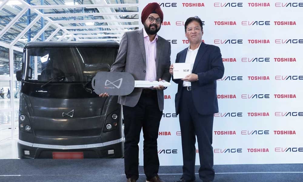 Toshiba And EVage Partner For Electric CV Battery Pack Supply Toshiba And EVage Partner For Electric CV Battery Pack Supply