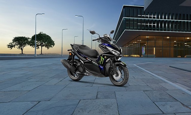 Yamaha Aerox 155 Monster Energy MotoGP Edition Launched In India; Priced At Rs. 1.41 Lakh Yamaha Aerox 155 Monster Energy MotoGP Edition Launched In India; Priced At Rs. 1.41 Lakh