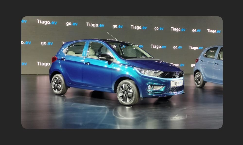 Tata Tiago EV Launched In India; Prices Start From Rs. 8.49 lakh Tata Tiago EV Launched In India; Prices Start From Rs. 8.49 lakh