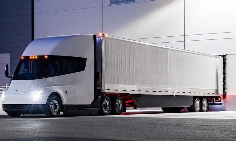 Tesla Inc is starting Semi electric commercial truck production and PepsiCo Inc will get the first deliveries on Dec. 1, the electric vehicle maker's chief Elon Musk tweeted on Thursday.